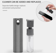 2 In 1 Phone Computer Screen Cleaner Kit For Screen Dust Removal Microfiber Cloth Set - ProTrendyz