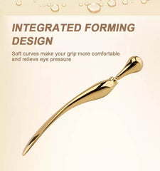 Eye Cream Stick Roller For Face Metal Spatula Puff Applicator Eye Cream Massager Facial Cream Massage Sticks Eye Metal Makeup Spatula Eye Wand 10cm - ProTrendyz