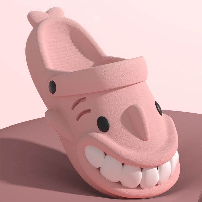 New Cute Funny Shark Slippers Summer Outerdoor Garden Shoes Indoor Non-Slip Floor Home Slipper - ProTrendyz