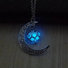 Glowing Pendant Necklaces Silver Plated Chain Necklaces US - ProTrendyz