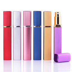 12ML Aluminum Perfume Tube Aluminum Tube Perfume Bottle Glass Bottle Empty Bottle Lipstick Type Perfume Bottled Square - ProTrendyz
