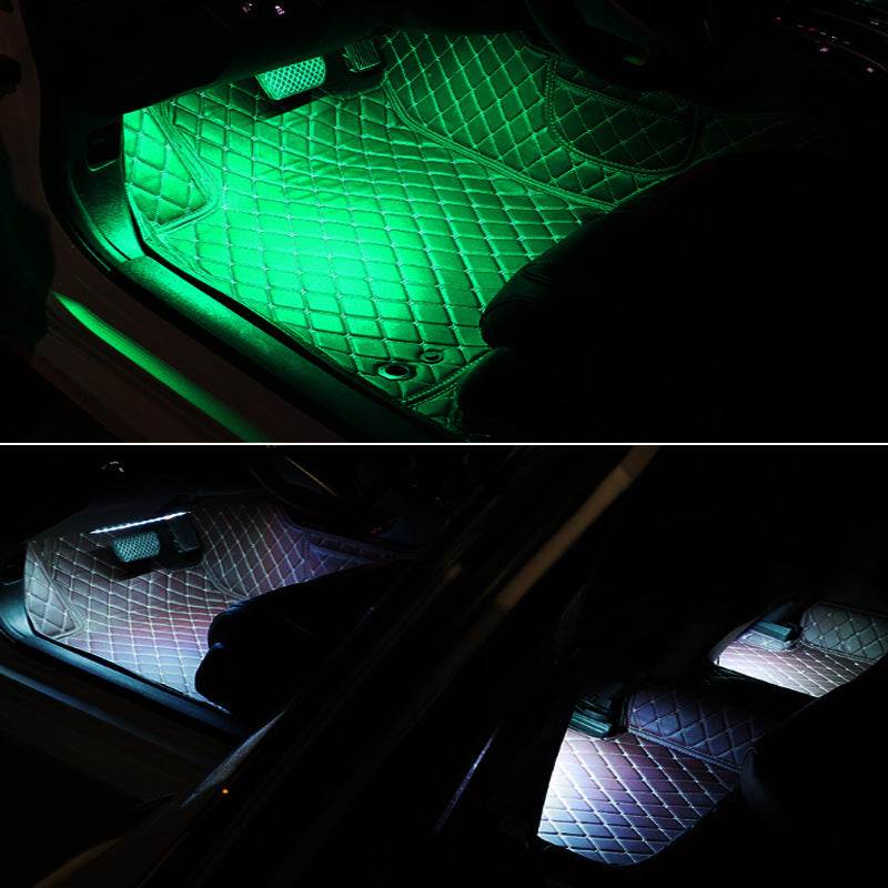 Cool LED Car Atmosphere Lights One for Four Colorful - ProTrendyz