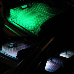 Cool LED Car Atmosphere Lights One for Four Colorful - ProTrendyz