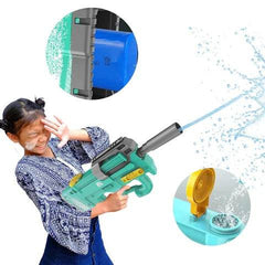 New P90 Electric Water Gun High-Tech Kids Toys Outdoor Beach Pool Large Capacity Summer Gel Blasting Water Gun For Adults - ProTrendyz
