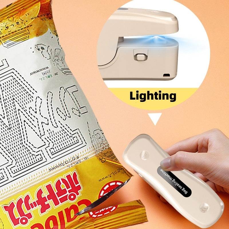Rechargeable Small USB Mini Sealing Machine Portable Kitchen Gadgets - ProTrendyz