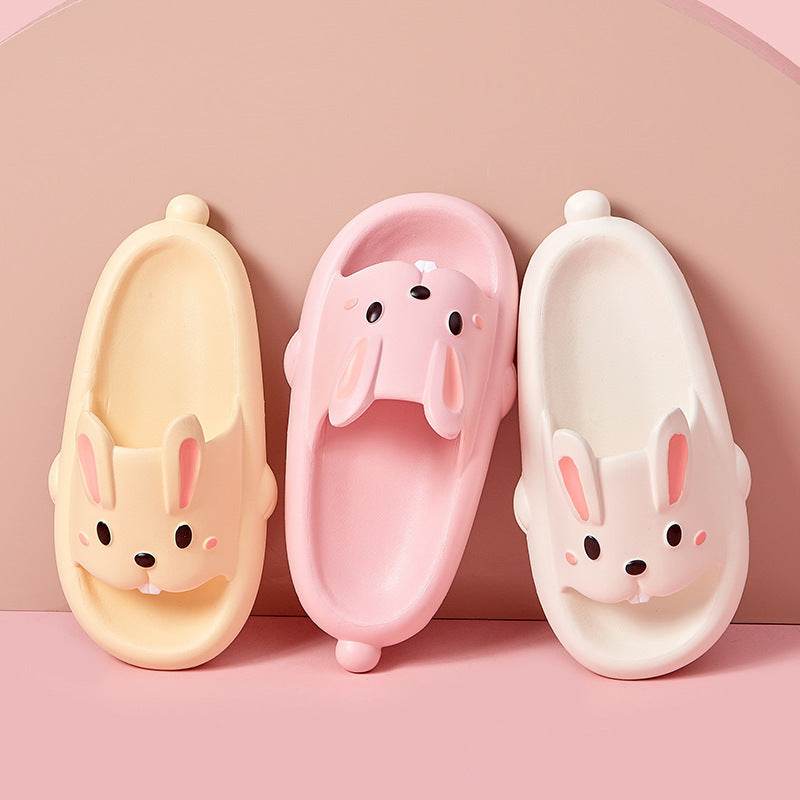 Cute Rabbit Slippers For Kids Women Summer Home Shoes Bathroom Slippers - ProTrendyz