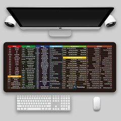 Shortcut Key Mouse Pad Oversized Thickened Desk Keyboard Pad - ProTrendyz