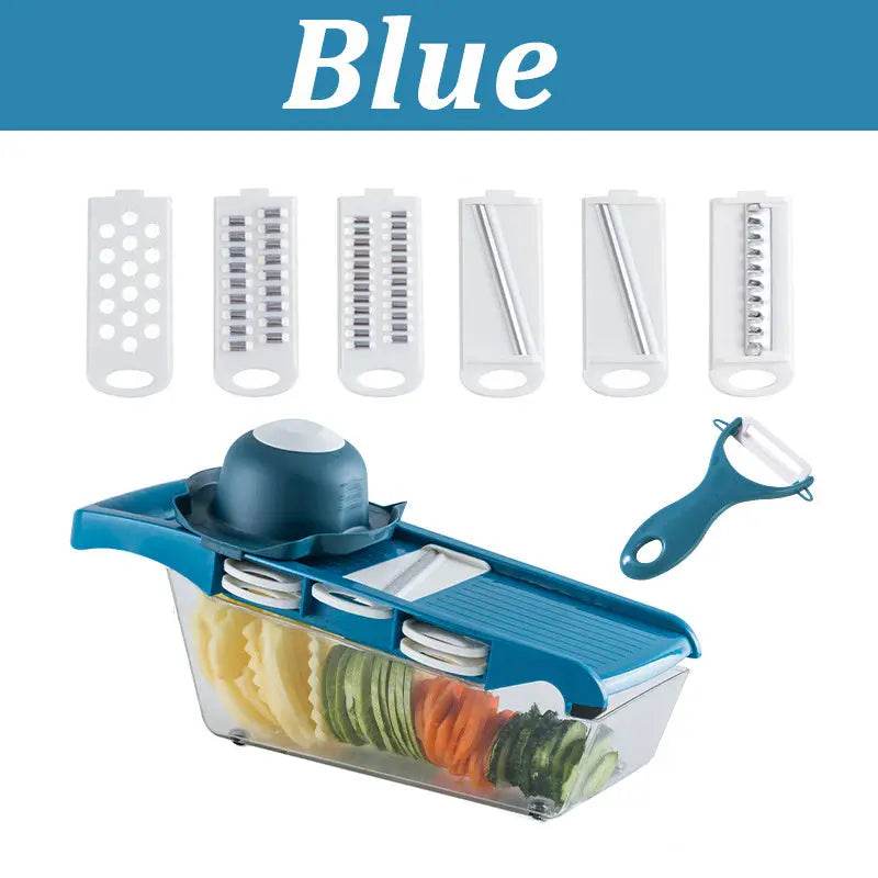 Multifunctional Vegetable Cutter Home Kitchen Slicing And Dicing Fruit Artifact - ProTrendyz