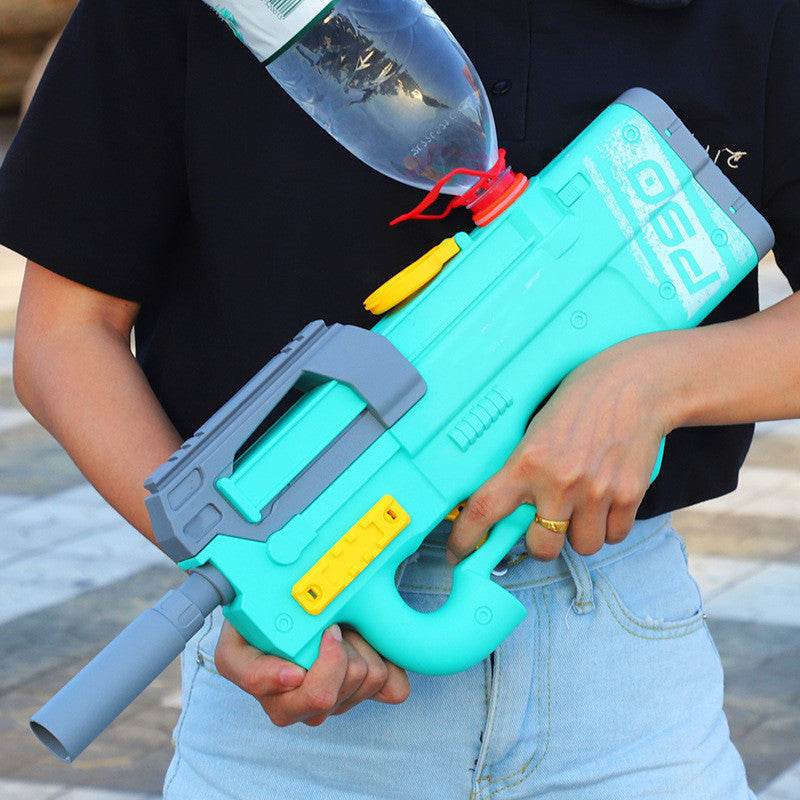 New P90 Electric Water Gun High-Tech Kids Toys Outdoor Beach Pool Large Capacity Summer Gel Blasting Water Gun For Adults - ProTrendyz