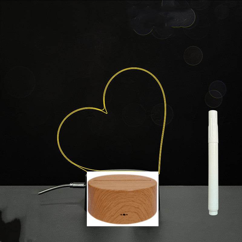 3D Acrylic Board Handwriting Message Board LED Light - ProTrendyz