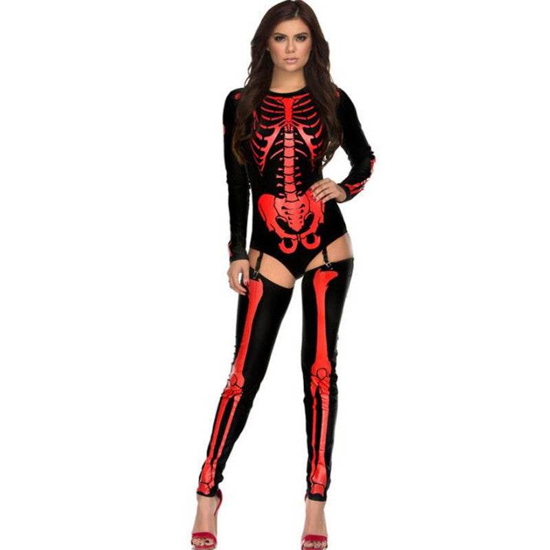 Halloween Cosplay Costume Skull Zombie Uniform - ProTrendyz