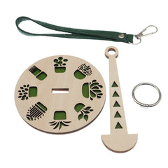 Portable Wrist Yarn Rack Wooden Craftwork - ProTrendyz