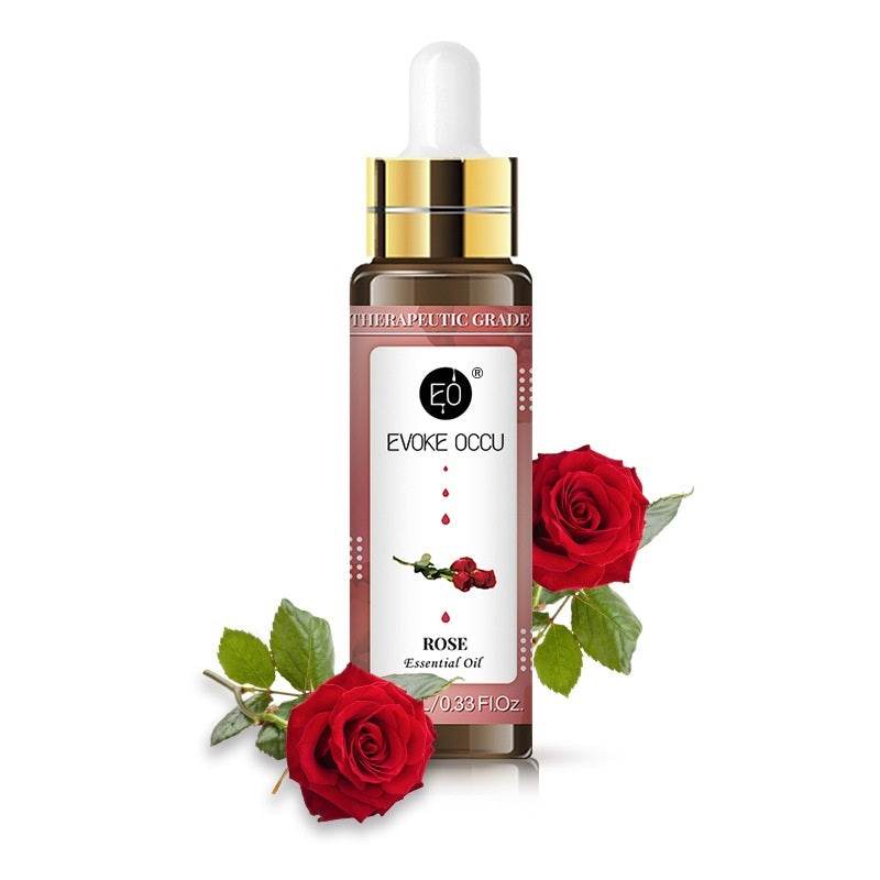 Rose Lavender Aromatherapy Essential Oil With Dropper 10ml - ProTrendyz