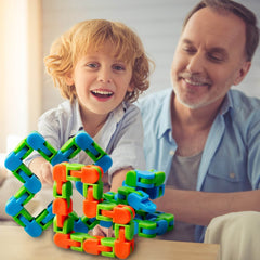 Funny Fidget Chain Anti Stress Toy for Adult Bike Chain Fidget Bracelet Puzzle Educational Toys - ProTrendyz