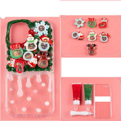 Diy Cream Gel Mobile Phone Case Set Cute Element Resin Accessories - ProTrendyz