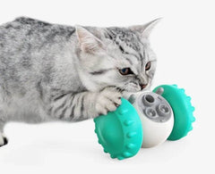 Cat And Dog Toys Slow Food Interactive Balance Car Multifunctional Fun Development Smart Pet Feeding Dog Toy Car Pets Products - ProTrendyz