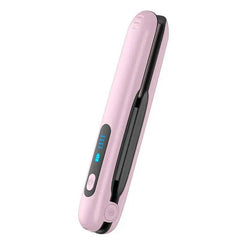 Wireless Hair Straightener Flat Iron Mini 2 IN 1 Roller USB 5000mAh Max 200 Degree Portable Cordless Curler 4 Levels Dry And Wet Uses - ProTrendyz