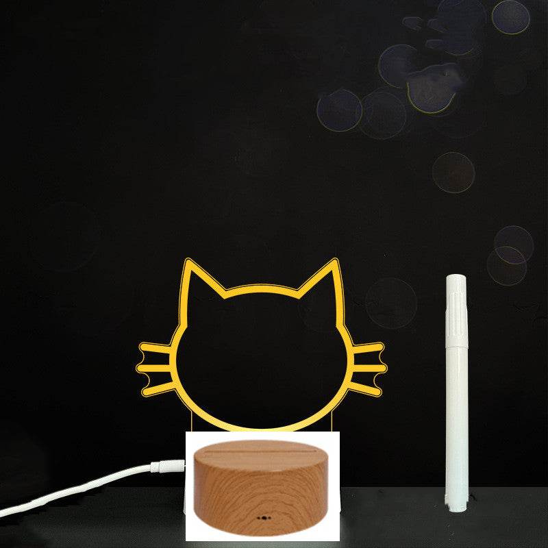 3D Acrylic Board Handwriting Message Board LED Light - ProTrendyz