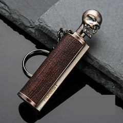 Creative Metal Keychain Lighter Wild Fire Ten Thousand Times Use Kerosene Lighters Gifts For Men - ProTrendyz