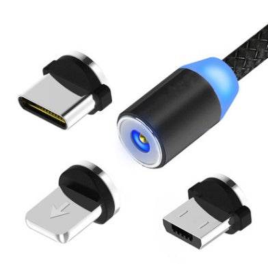 Magnetic Cable Micro Usb Cable 360 Degree Rotate Magnetic Charge Phone Charging Cord Wire - ProTrendyz