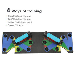 Push Up Rack Edge 9 in 1 Body Building Exercise Fitness Tools Women Men Push-Up Display Shelves and Raisers For GYM Training Body drop shipping - ProTrendyz