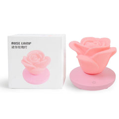 4 Colors Romantic Rose-shape Three Lighting Level Dimming Touch Night Light Valentine's Day Night Light - ProTrendyz