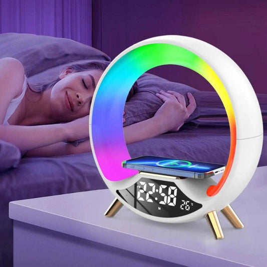 O Light Three In One Wireless Charging Multifunctional Bluetooth Speaker Night Light - ProTrendyz