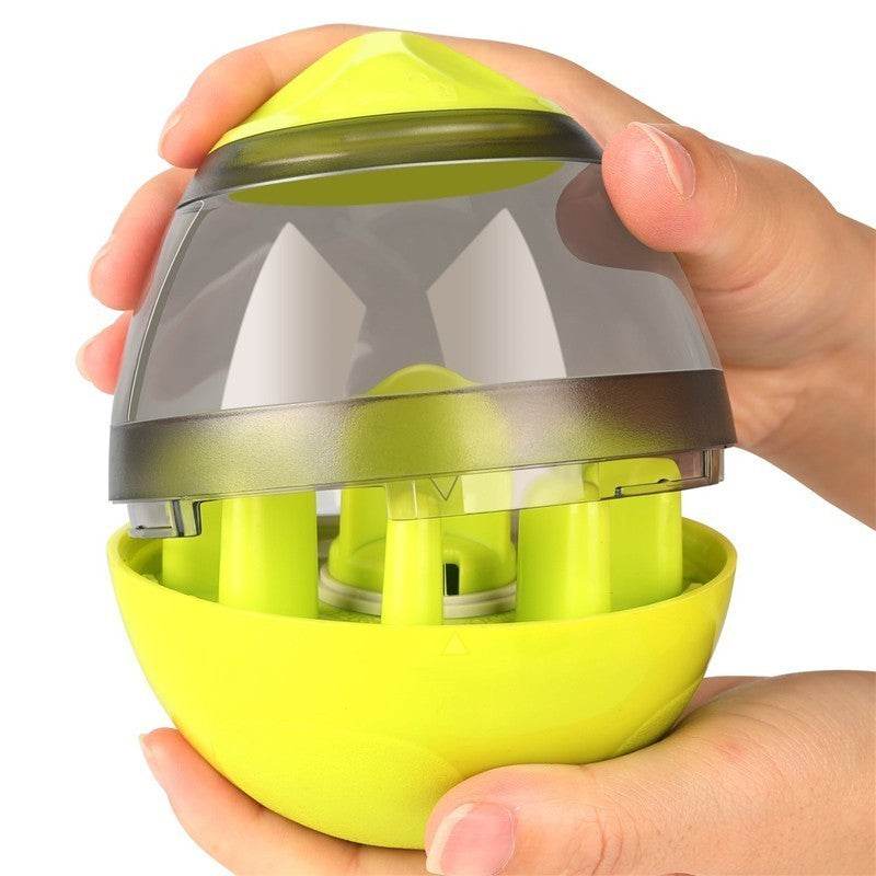Dog Food Balls Tumbler Pet Puppy Feeder Dispenser Bowl Toy Leak Food Interactive Pet Tumbler Feeder Food Automatic Dispenser Bowl Interactive Balls - ProTrendyz