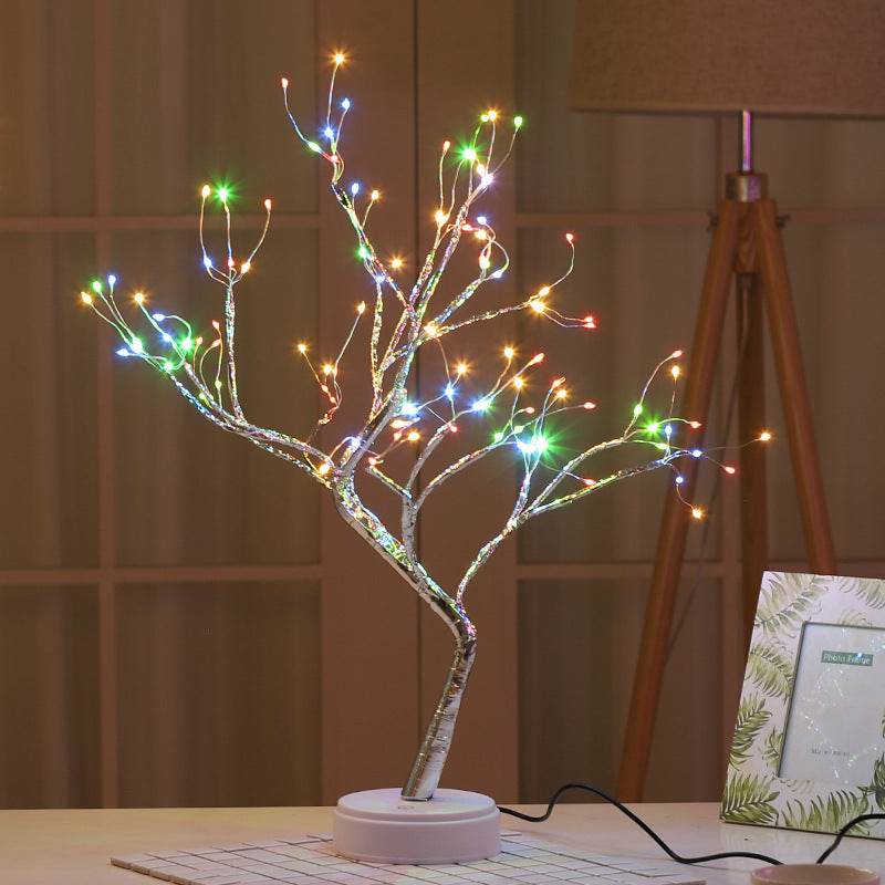 Tree Light Touch Switch Pearl Star Night Light - ProTrendyz
