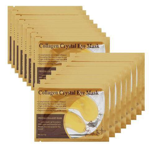 Beauty Gold Crystal Collagen Patches For Eye Anti-Aging Acne Eye Mask Korean Cosmetics Skin Care - ProTrendyz