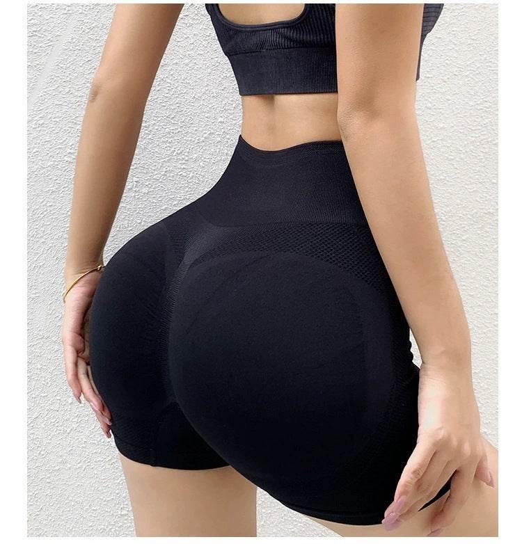 Fitness Yoga Shorts Pants Butt Lifting Seamless Leggings Women Gym - ProTrendyz
