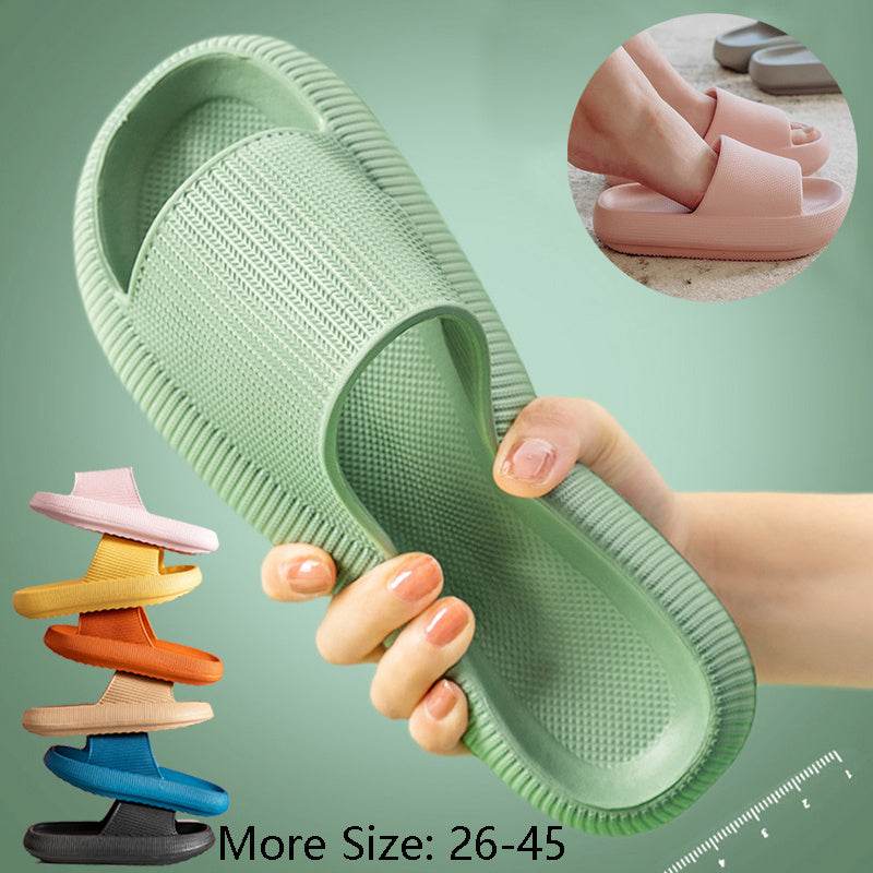 26-45 Size Hot EVA Shoes For Women Slippers Soft Soles Summer Bathroom Slippers - ProTrendyz