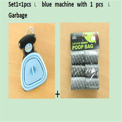 Dog Pet Travel Foldable Pooper Scooper With 1 Roll Decomposable bags Poop Scoop Clean Pick Up Excreta Cleaner Epacket Shipping - ProTrendyz