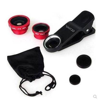 Universal Fisheye Lens 3 in 1 Mobile Phone Clip Lenses Fish - ProTrendyz