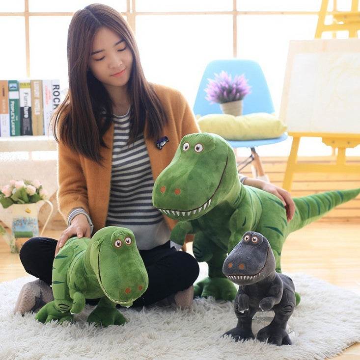 New Dinosaur Plush Toys Cartoon Tyrannosaurus Cute Stuffed Toy Dolls For Kids Children Birthday Gift - ProTrendyz
