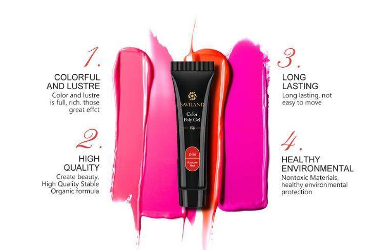 15g nail colored crystal extension glue - ProTrendyz