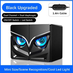PC Gaming Speakers, 2.0 Channel Stereo Desktop Computer Sound Bar Speakers - ProTrendyz