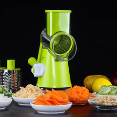 Vegetable Cutter Round Mandoline Slicer Potato Julienne Carrot Grater Cheese - ProTrendyz