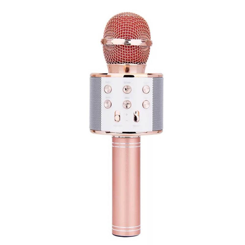 Wireless Microphone Portable Bluetooth Mini Home Ktv For Music Playing Singing Speaker Player - ProTrendyz