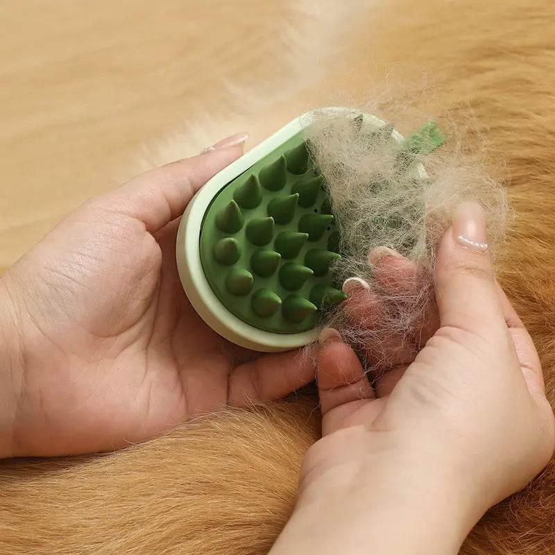 Soft Silicone Pets Hair Remover Comb Handheld Bath Shower Hair Shampoo Massage Brush For Dogs Cats Cleaning Tools Pet Products - ProTrendyz