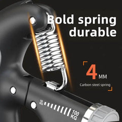 Smart Counting Grip 10-100KG Grip Free Adjustment Professional Hand Training Arm Muscle Training Fitness Equipment Fitness Tools Gym - ProTrendyz