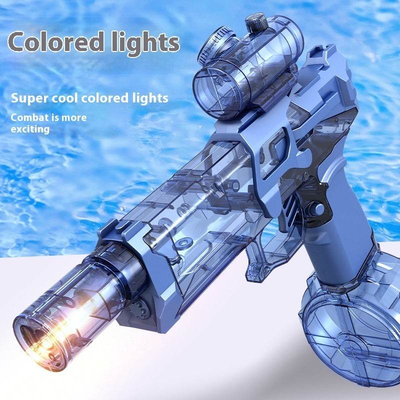 Fire Rat Electric Water Pistol Cool Light Full Automatic Water Spray Gun Summer Toy Sports Entertainment Children Gifts AC223 - ProTrendyz