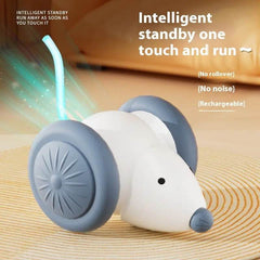 Pet Toys Interactive Cat Toy Electric Mouse Car - Automatic Teaser With Intelligent Obstacle Avoidance Pet Products - ProTrendyz