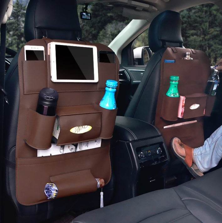 HQ Leather Car Seat Organizers - ProTrendyz