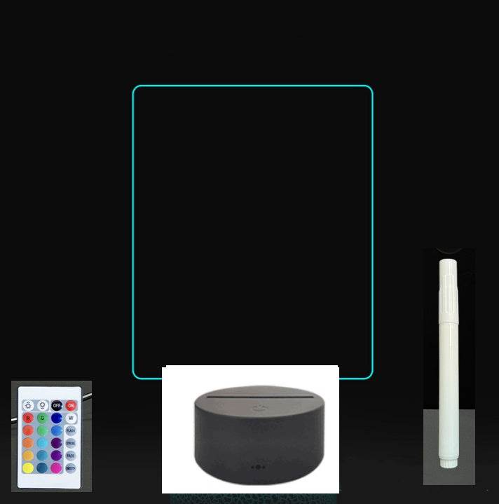 3D Acrylic Board Handwriting Message Board LED Light - ProTrendyz