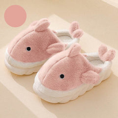 Shark Slippers Soft Sole Furry Shoes Home Bedroom Slippers Women - ProTrendyz