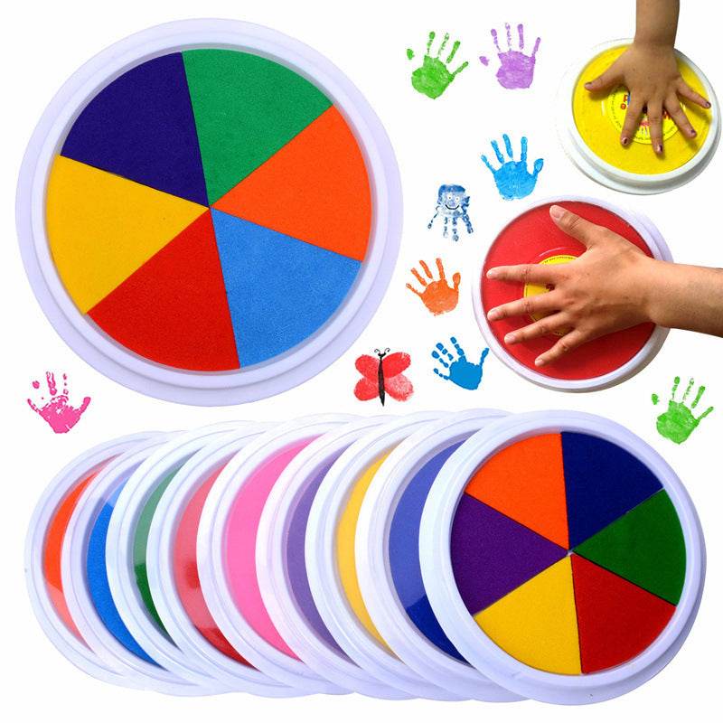 New Hot Selling Kindergarten Finger Print Mud Non-toxic Washable Pigment - ProTrendyz