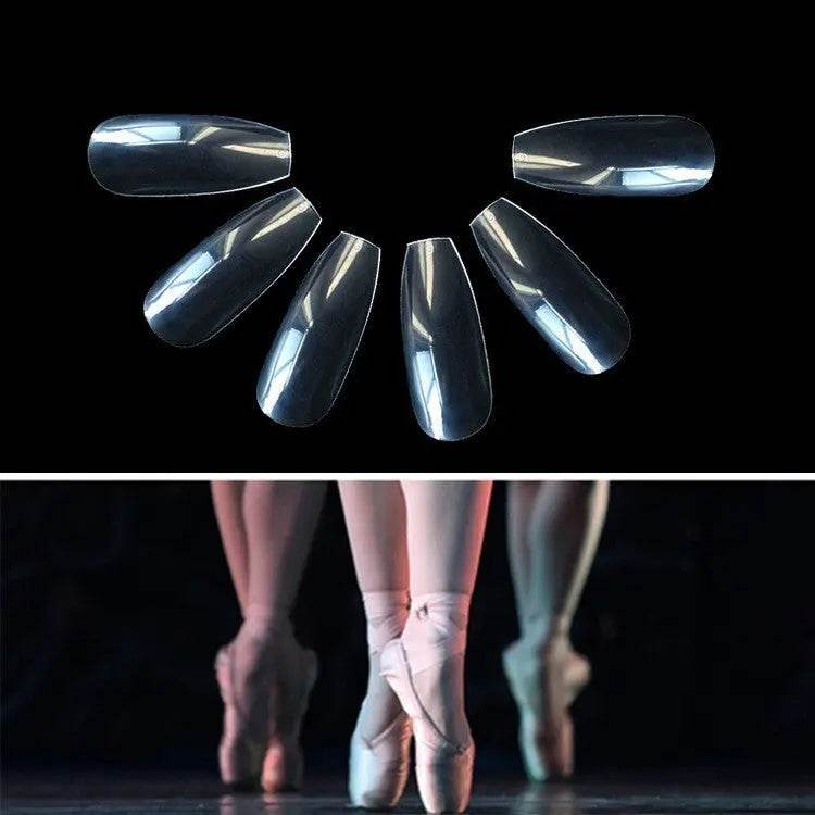 50pcs transparent natural fake nails - ProTrendyz