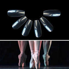 50pcs transparent natural fake nails - ProTrendyz