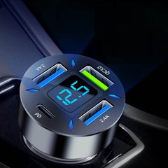 Four-port Car Charger 4USB Car Charger - ProTrendyz